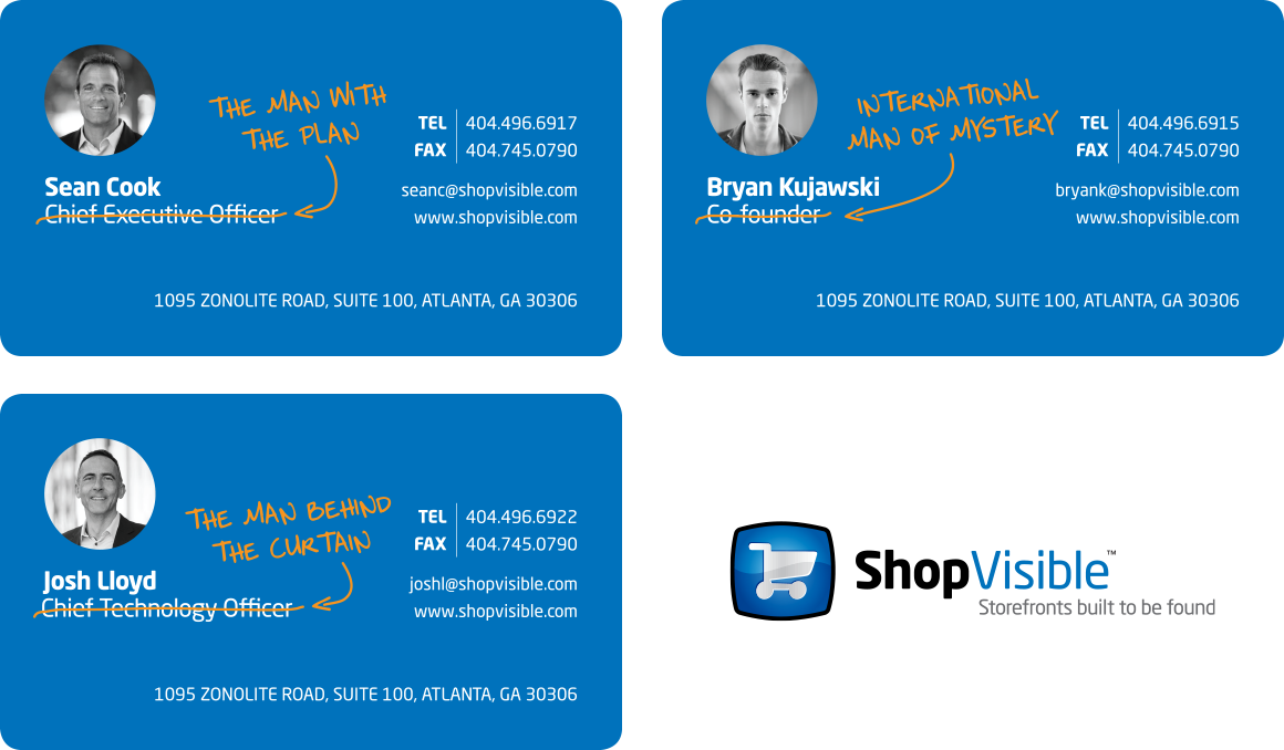 ShopVisible Business Cards